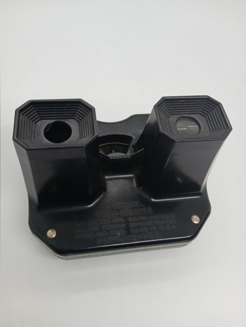 Vintage Sawyers View-Master Model C Black Bakelite 1950s Stereoscope